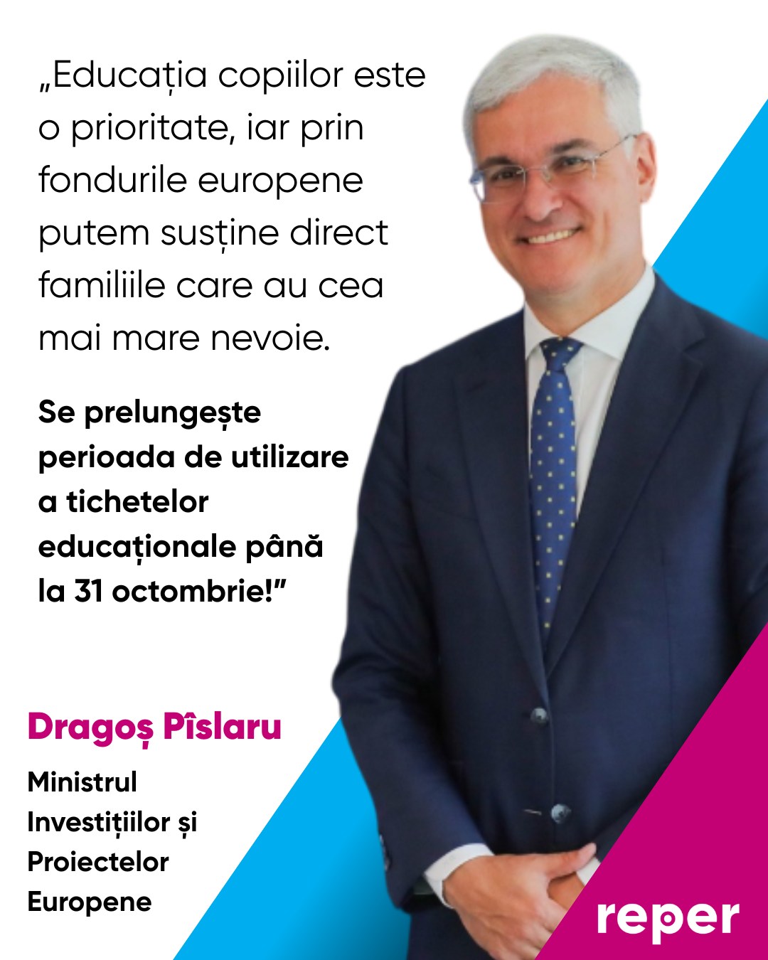 Tichetele educaționale vor putea fi folosite până pe 31 octombrie